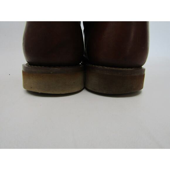 Ad tec Mens Size 11 M Brown Leather Cowboy Western Boots main image 6